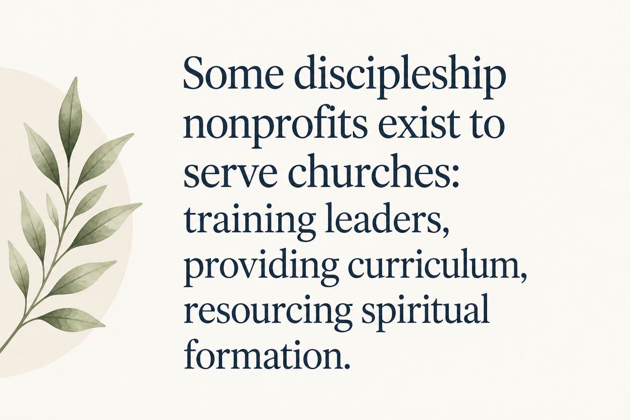 Key insight about What is the best way to give to discipleship ministries