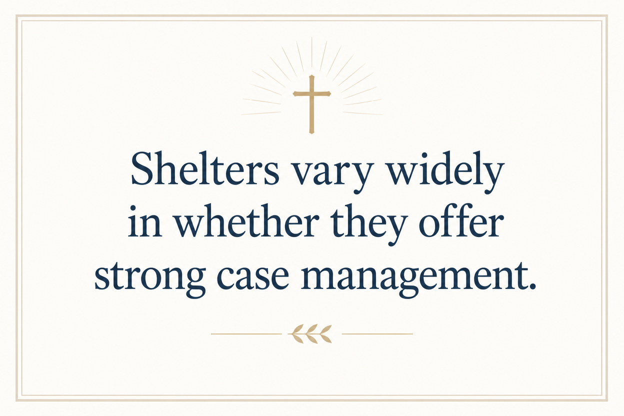 Key insight about What is the difference between rescue missions and shelters