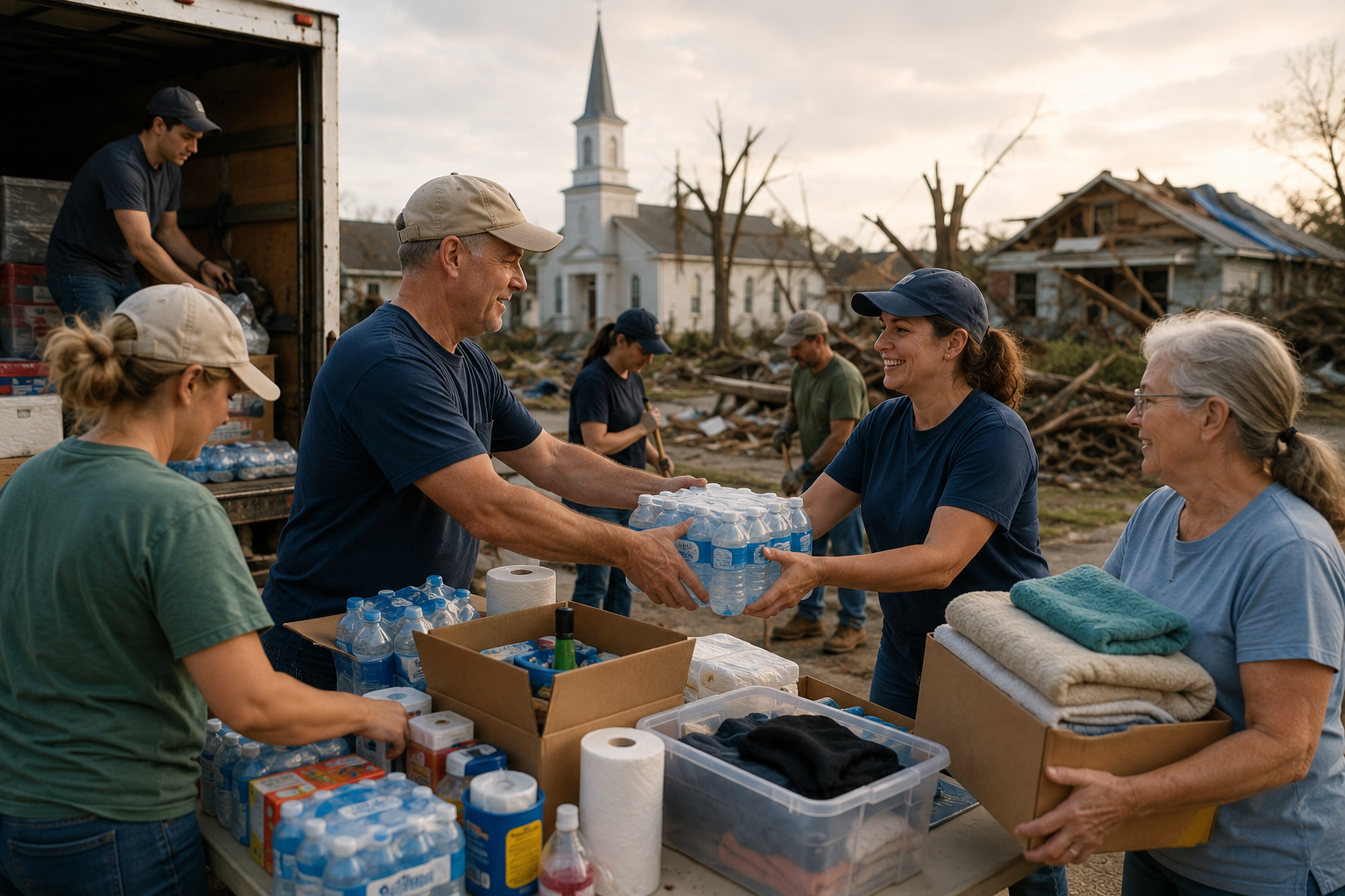 Guide to What kinds of gifts Christian disaster relief ministries need