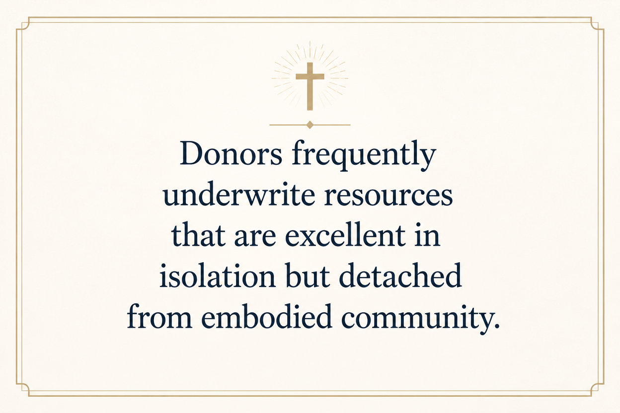 Key insight about What local impact discipleship ministries create through churches