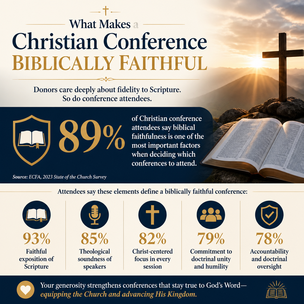 What makes a Christian conference biblically faithful statistics