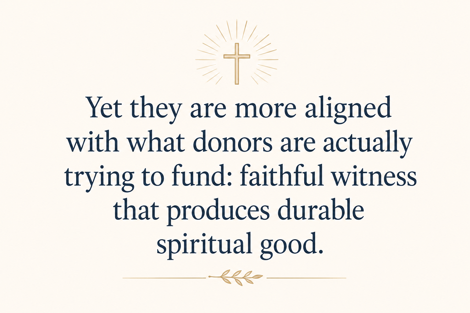 Key insight about What outcomes apologetics evangelism events produce