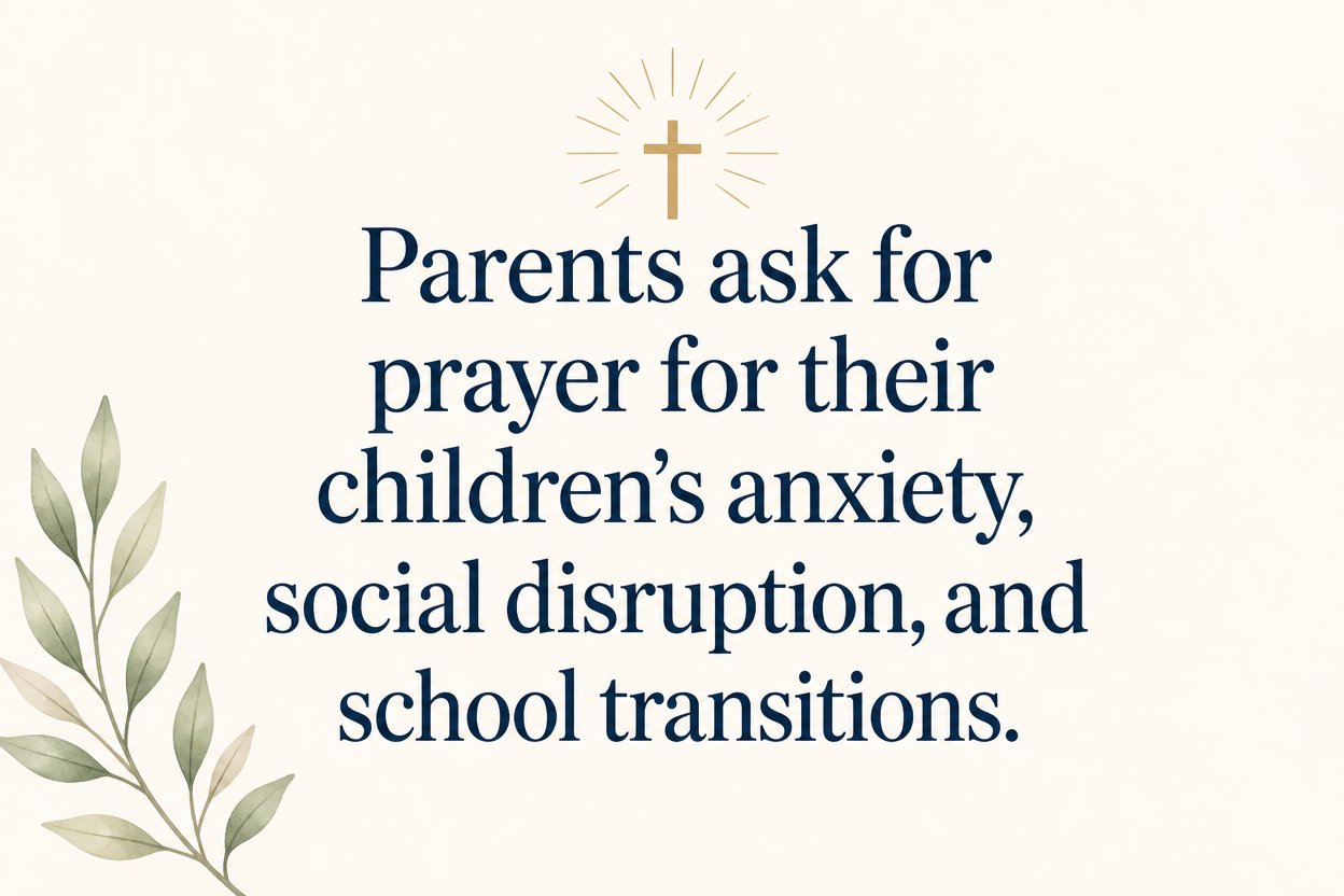 Key insight about What prayer requests are common in military communities