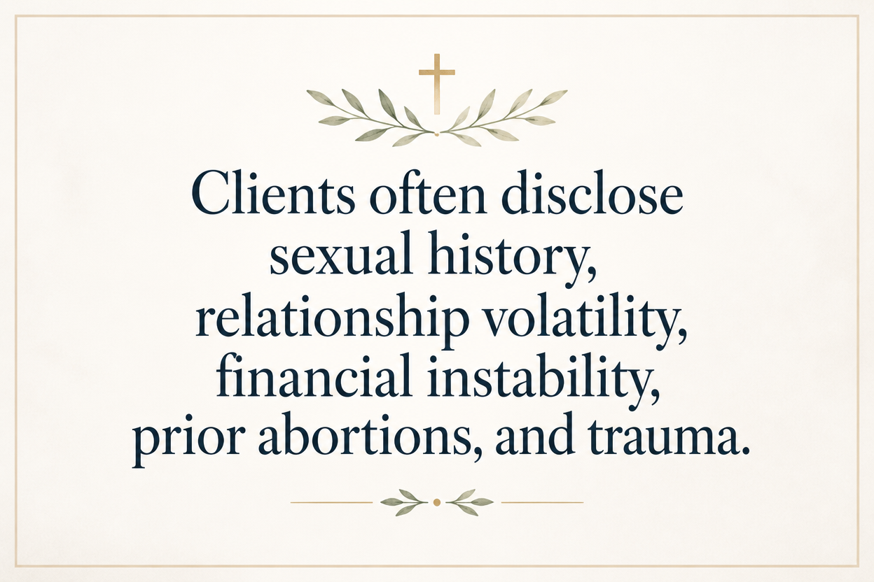 Key insight about What pregnancy resource center volunteers commit to