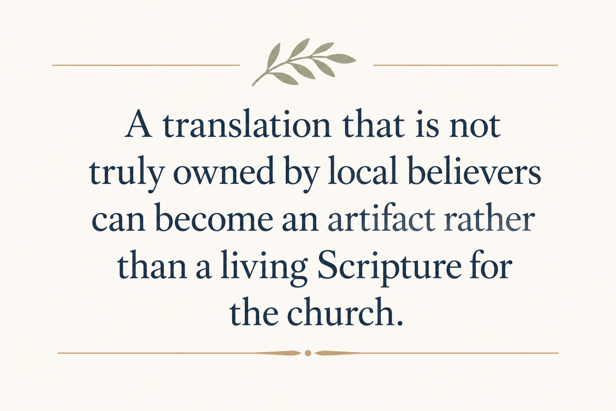 Key insight about What questions donors should ask Bible translation ministries