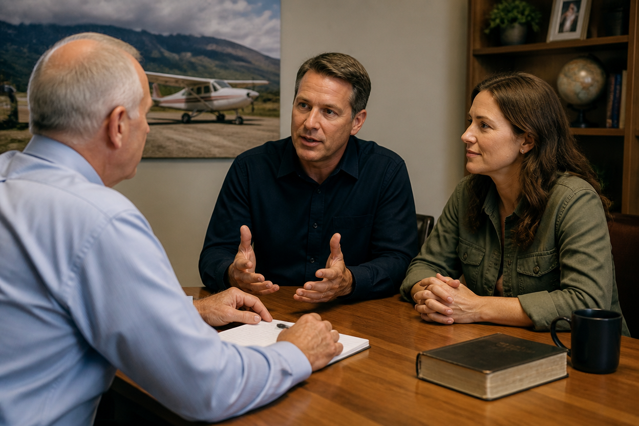 Guide to What questions donors should ask Christian aviation ministry leaders