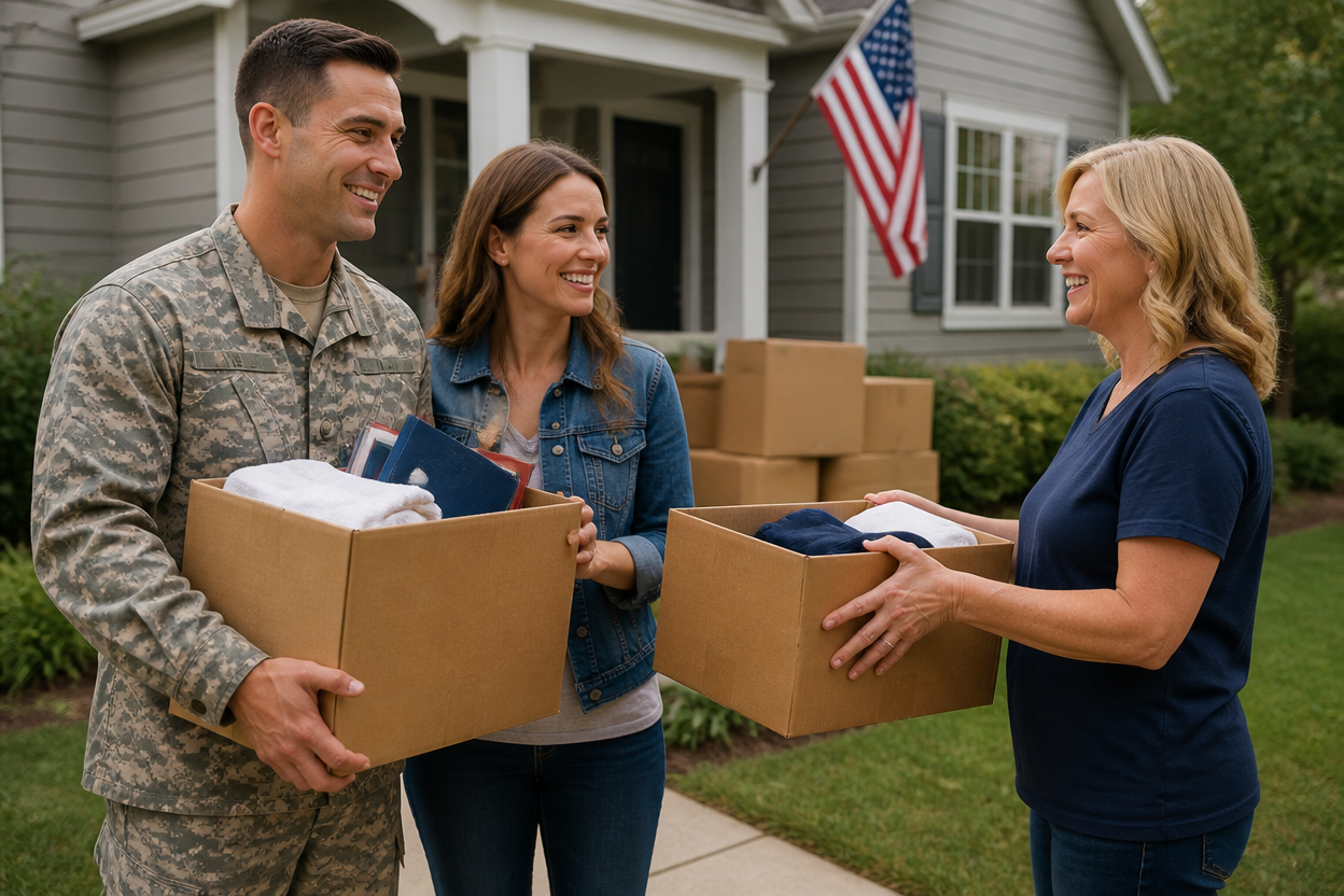 Guide to What resources military outreach ministries provide during PCS moves