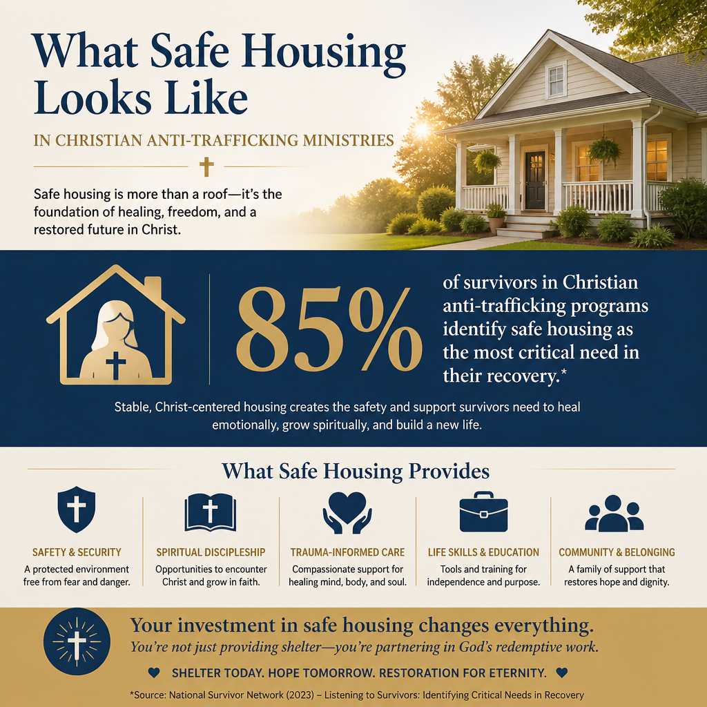 What safe housing looks like in Christian anti-trafficking ministries statistics