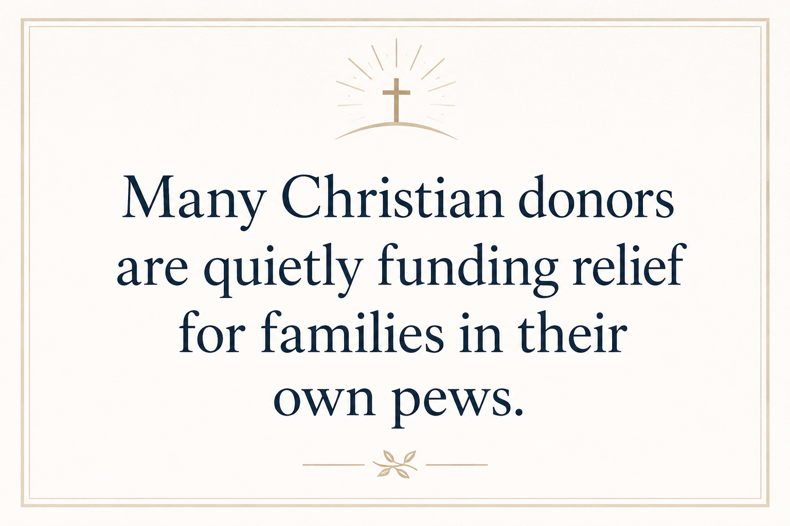 Key insight about What stories show Christian senior care impact