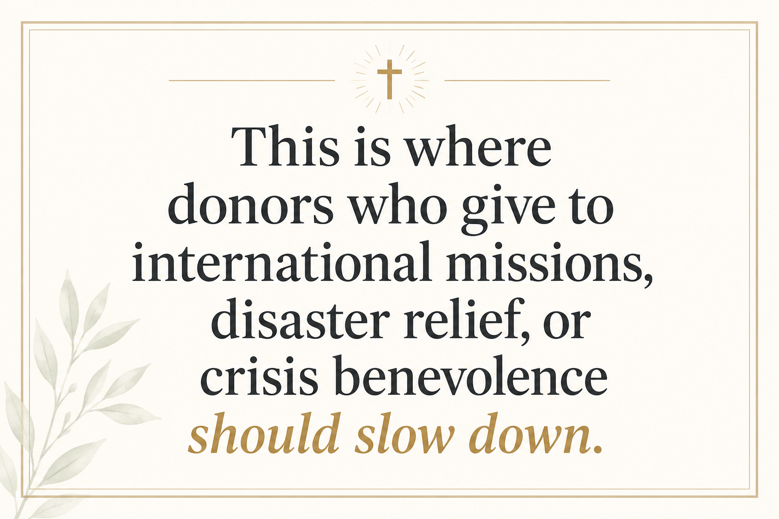 Key insight about What tax attorneys typically advise about donor-advised funds