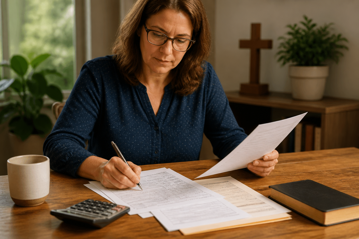 Guide to What tax forms Christian donors need for gifts