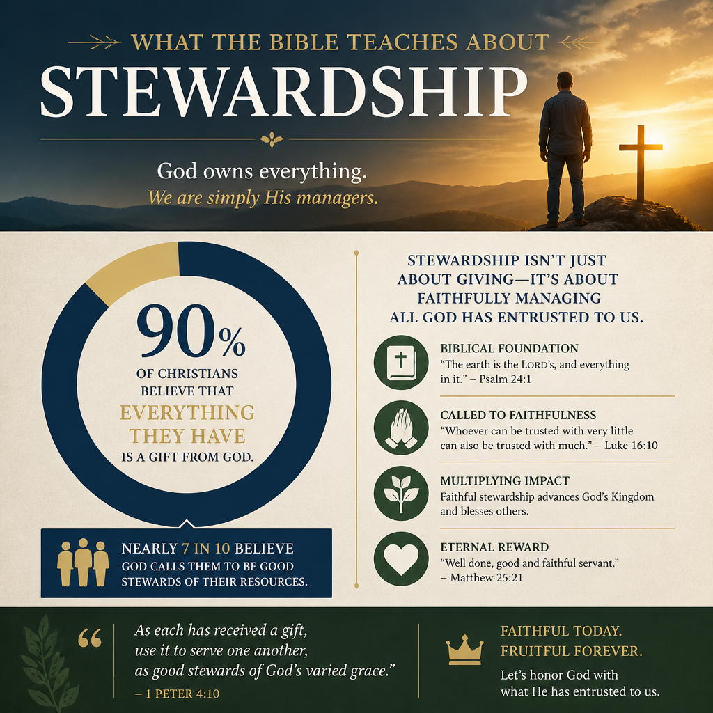 What the Bible teaches about stewardship statistics