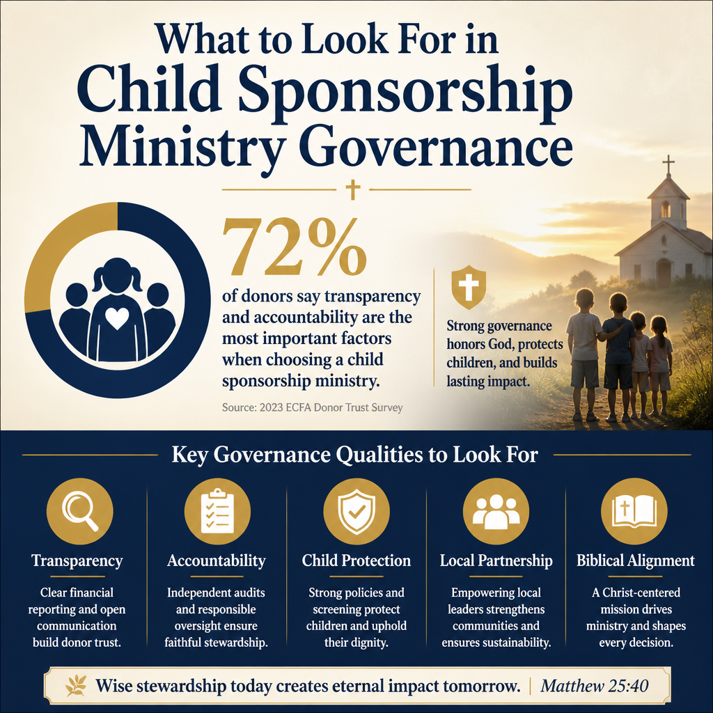 What to look for in child sponsorship ministry governance statistics