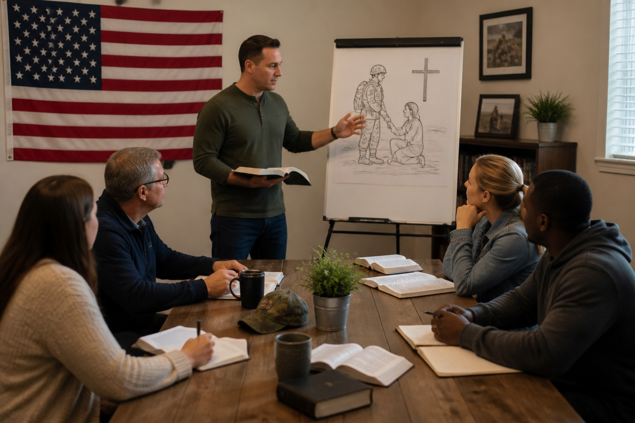 Guide to What training military outreach ministries require for volunteers