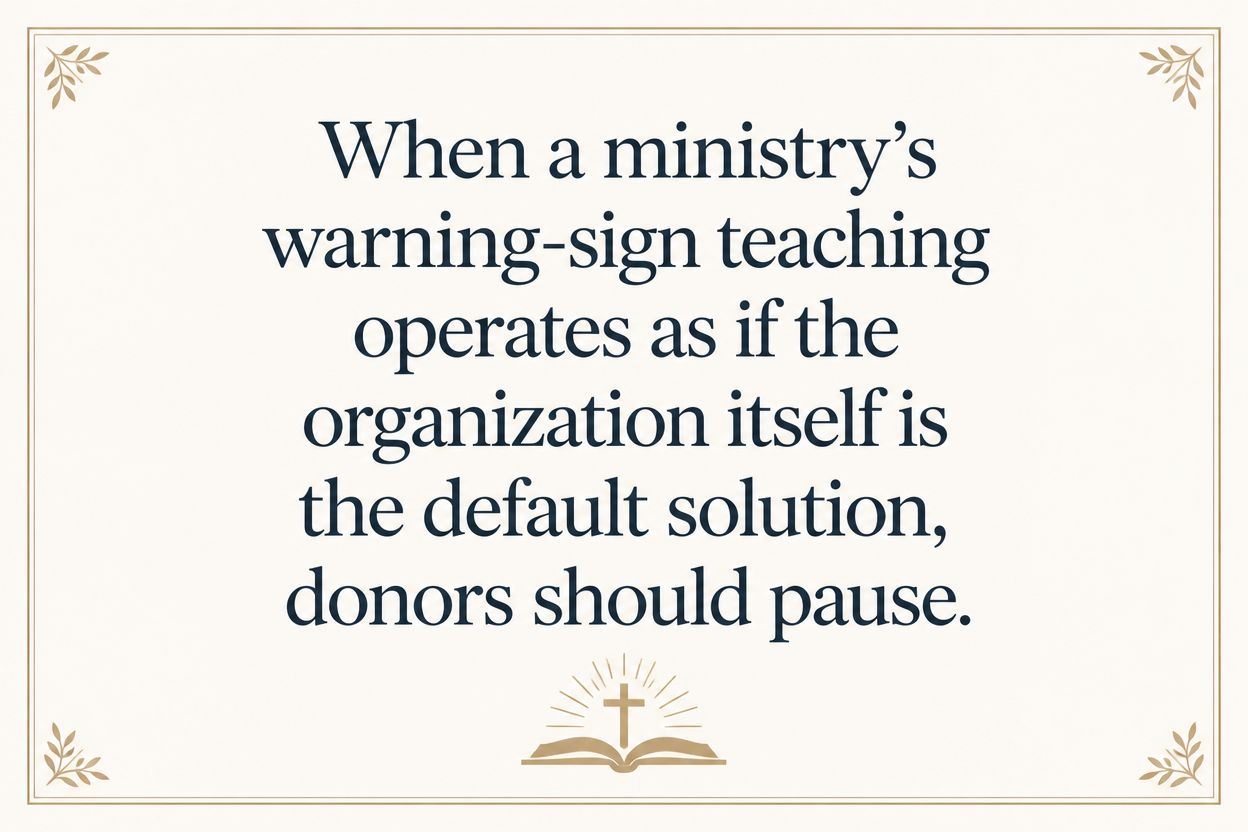 Key insight about What warning signs Christian anti-trafficking ministries teach