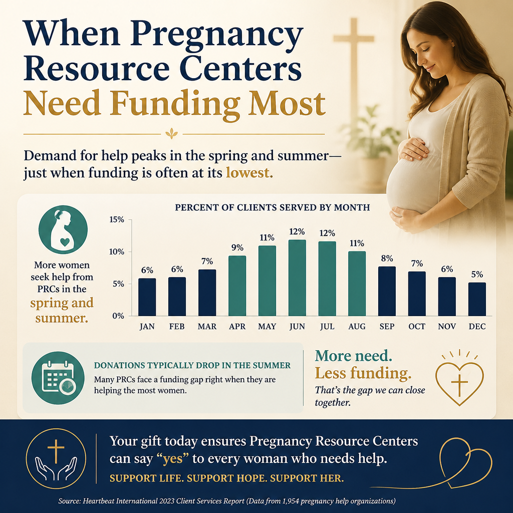 When pregnancy resource centers need funding most statistics
