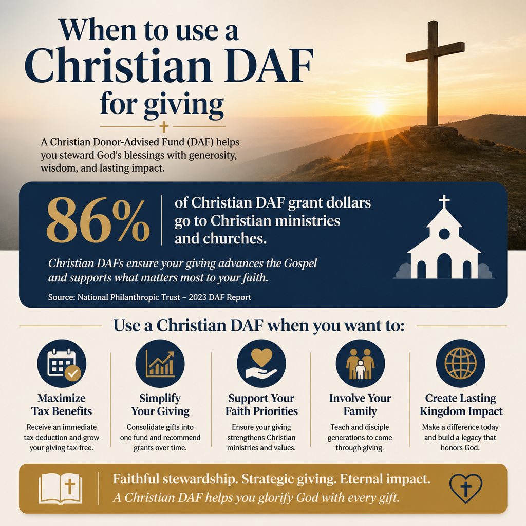When to use a Christian DAF for giving statistics