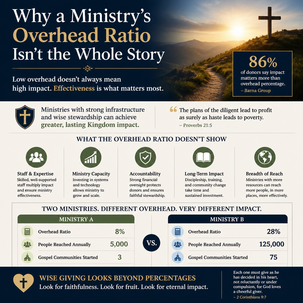 Why a Ministry's Overhead Ratio Isn't the Whole Story statistics