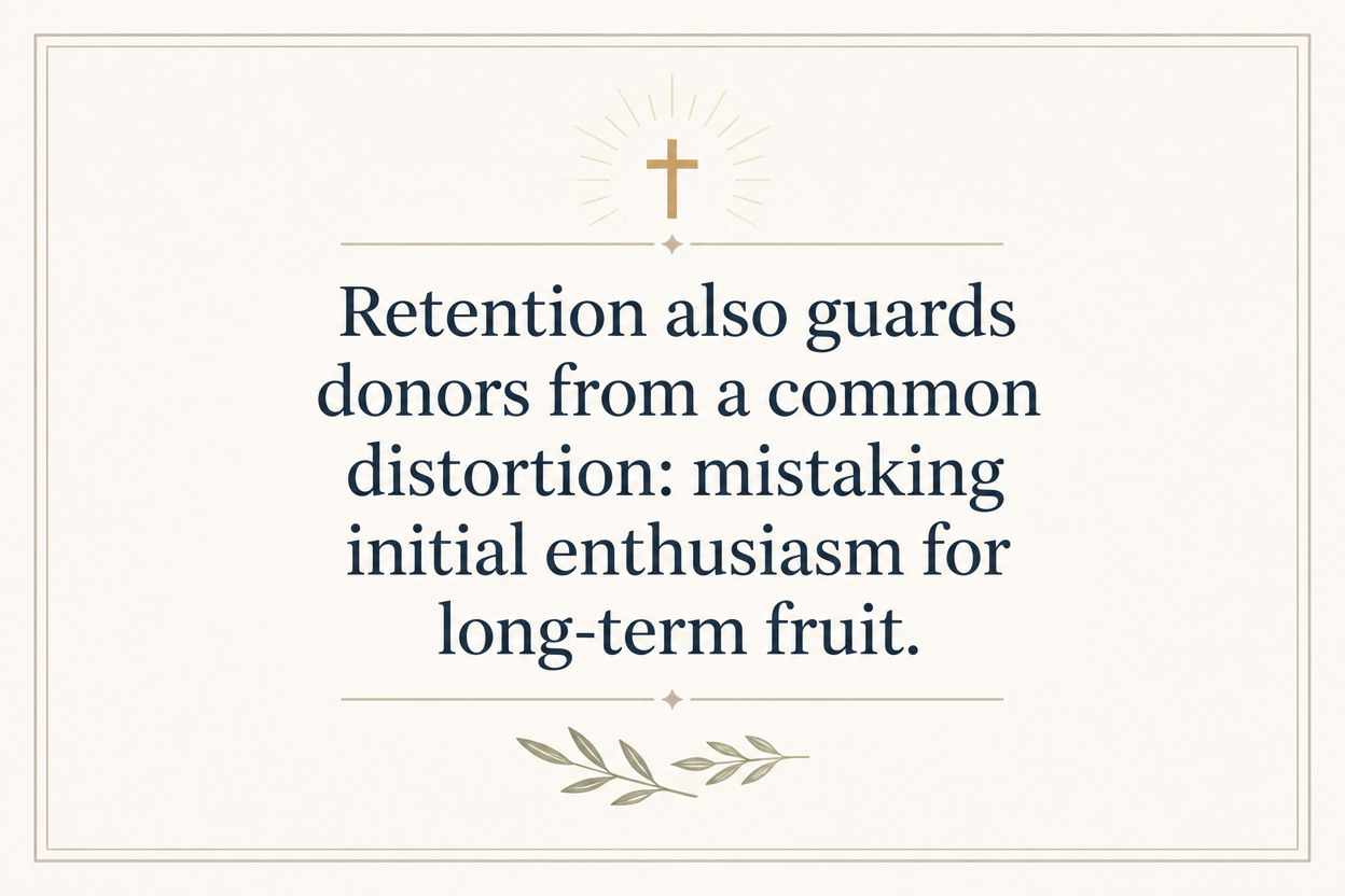 Key insight about Why Bible study ministries track attendance and retention