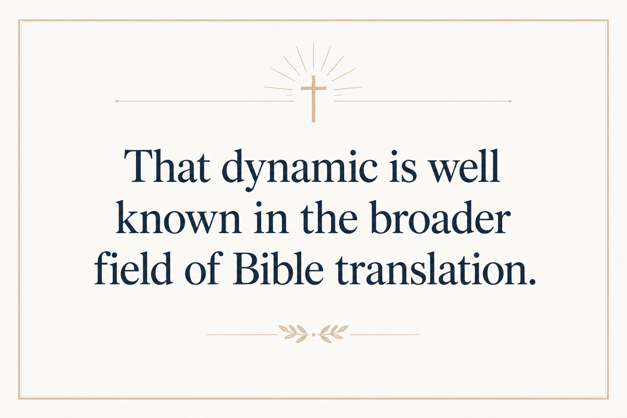 Key insight about Why Bible translation ministries partner with local leaders