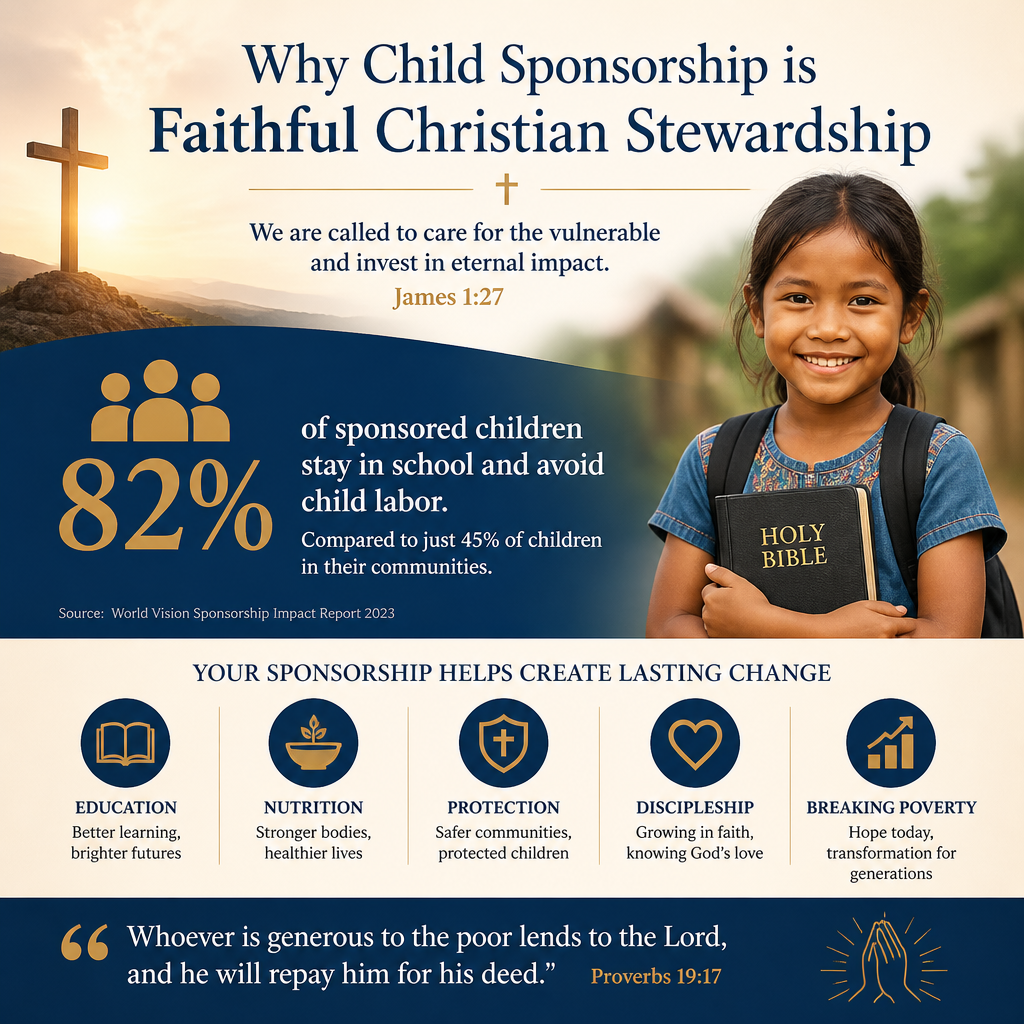 Why child sponsorship is faithful Christian stewardship statistics