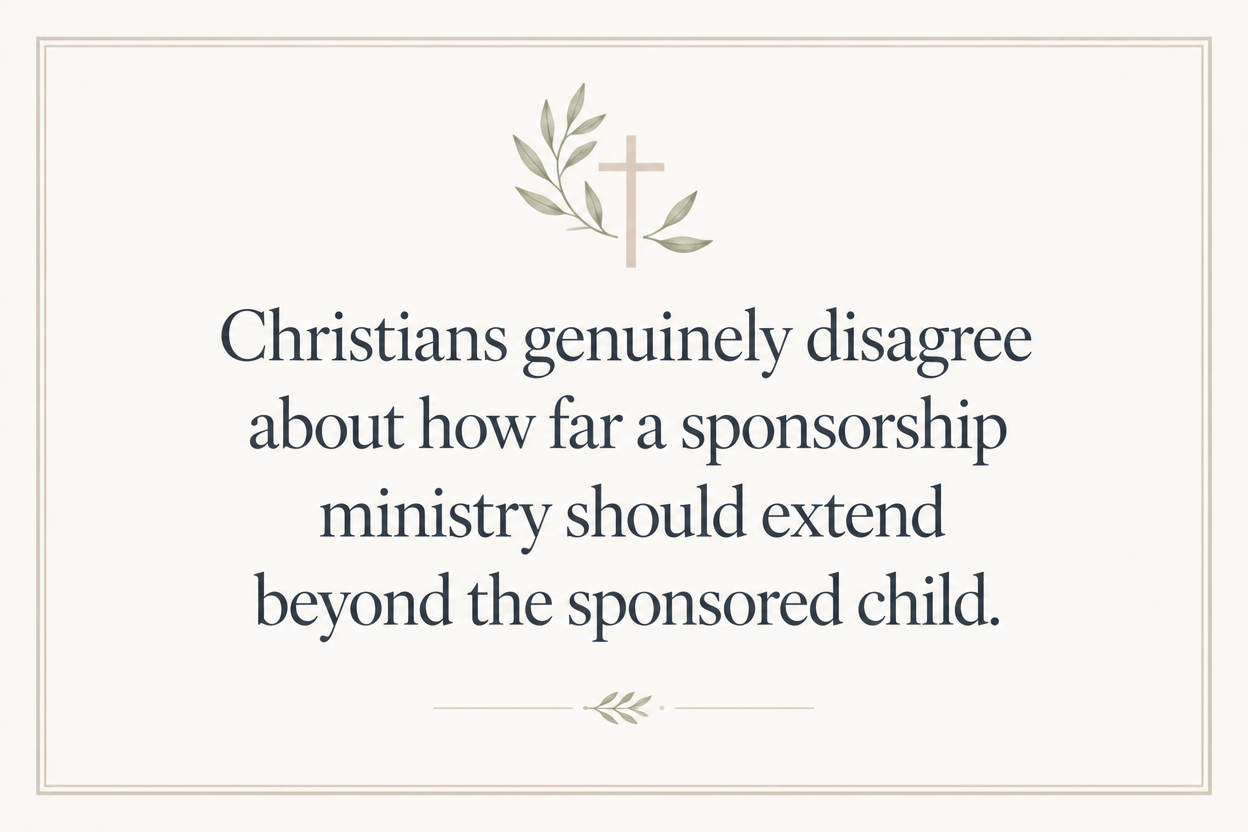 Key insight about Why child sponsorship ministries fund community programs