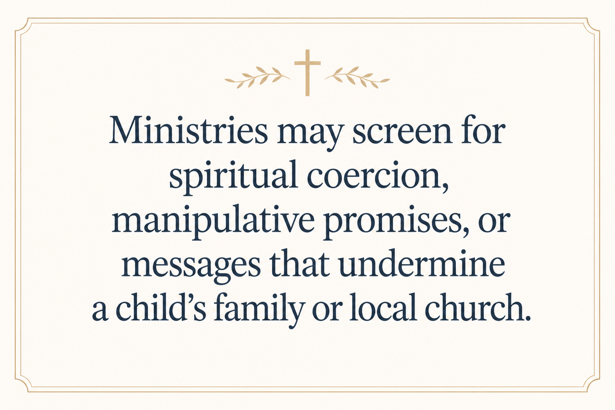 Key insight about Why child sponsorship ministries translate sponsor letters