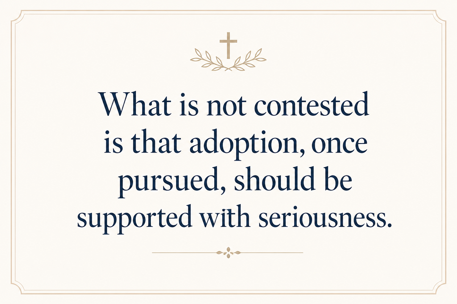 Key insight about Why Christian adoption ministries need monthly donor support