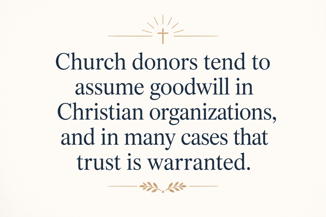 Key insight about Why Christian anti-trafficking ministries publish audited financials
