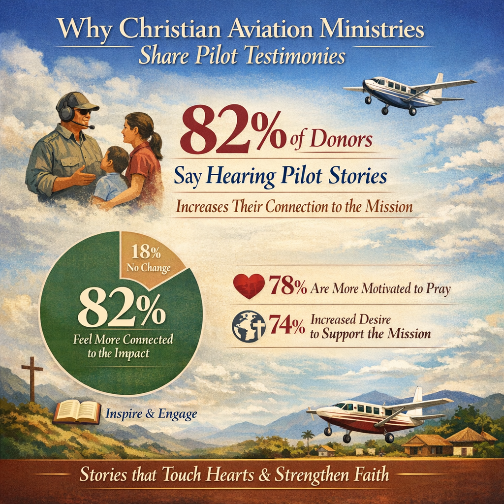 Why Christian aviation ministries share pilot testimonies statistics