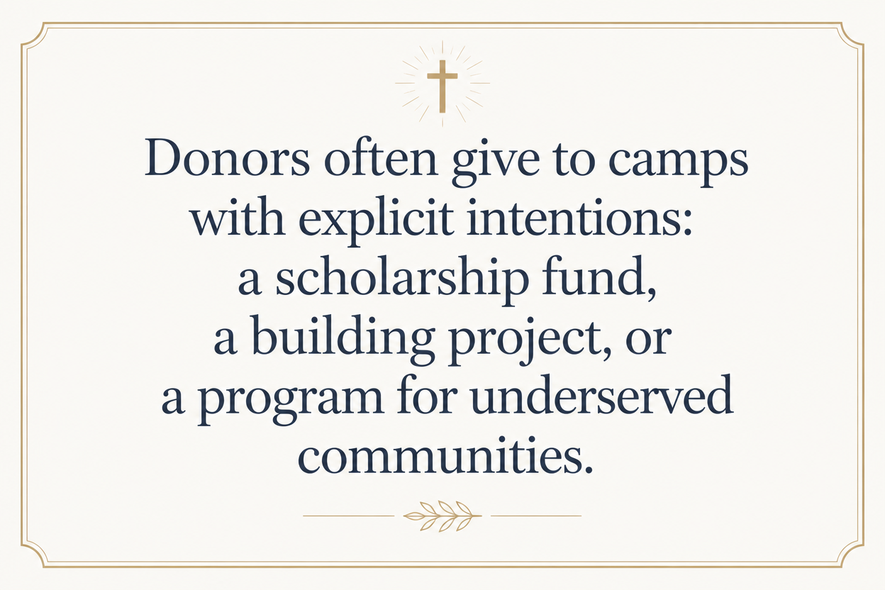 Key insight about Why Christian camp audits matter for donor trust