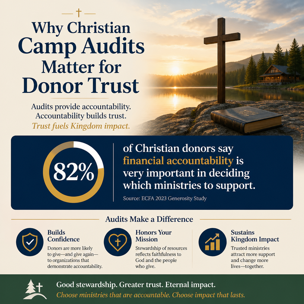 Why Christian camp audits matter for donor trust statistics