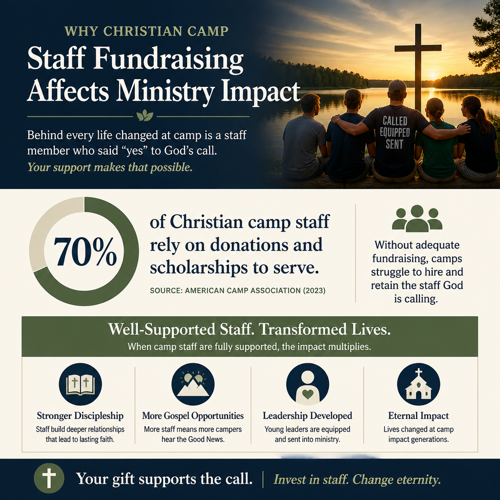 Why Christian camp staff fundraising affects ministry impact statistics