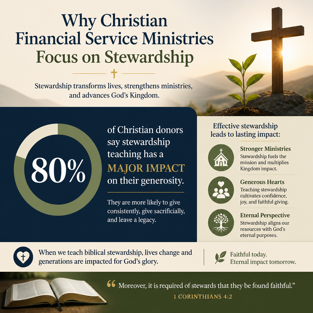 Why Christian financial service ministries focus on stewardship statistics