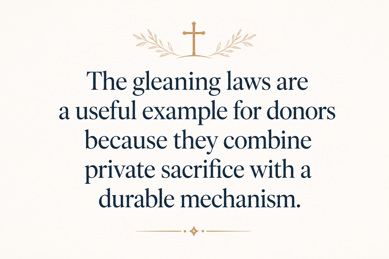 Key insight about Why Christian relief and development ministries focus on livelihoods
