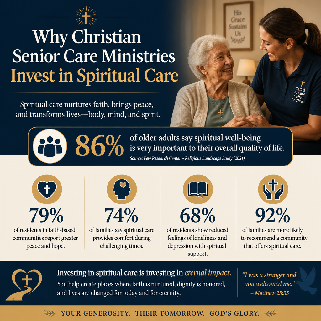 Why Christian senior care ministries invest in spiritual care statistics