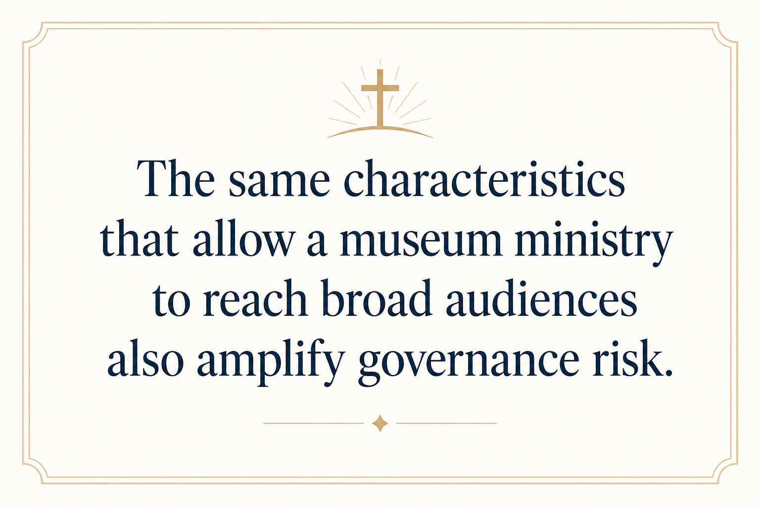 Key insight about Why donors choose legacy giving to biblical museum ministries