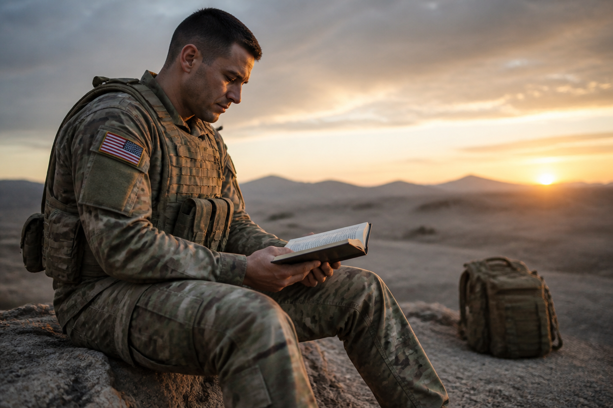 Guide to Why donors fund Bible distribution to the military