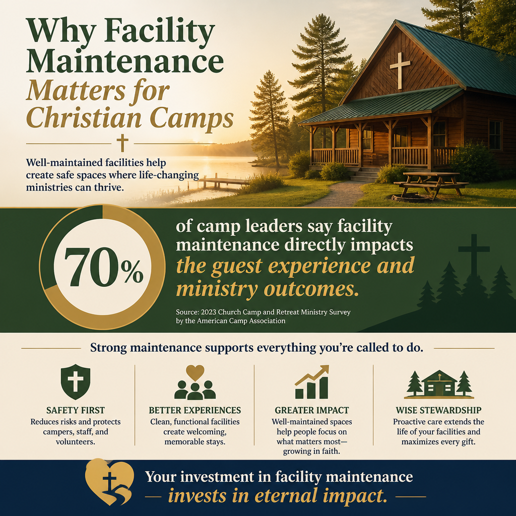 Why facility maintenance matters for Christian camps statistics