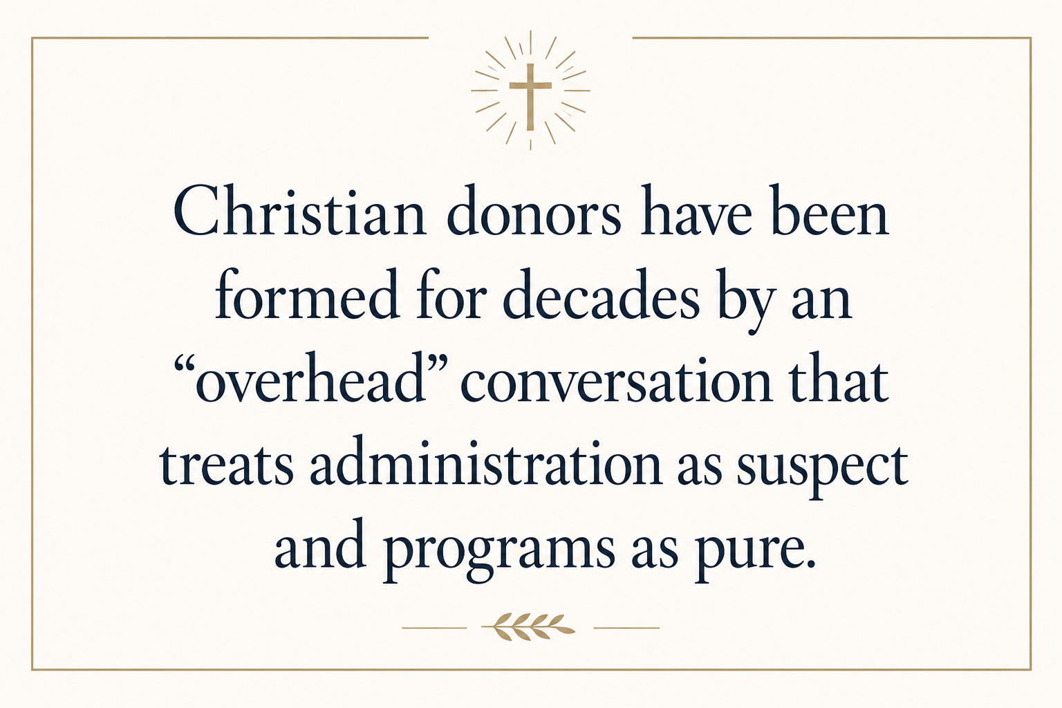 Key insight about Why legacy giving helps disability ministries long-term