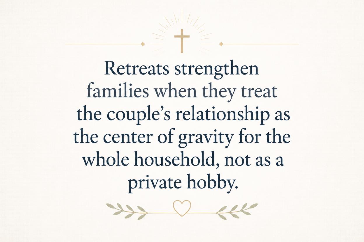 Key insight about Why marriage retreats strengthen military families