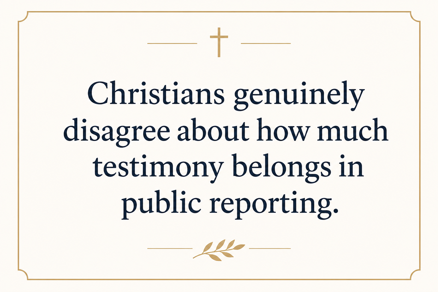 Key insight about Why patient stories matter in Christian medical ministry reporting