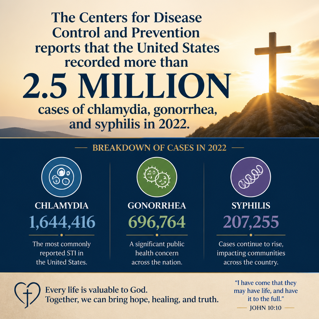 The Centers for Disease Control and Prevention reports that the United States recorded more than 2.5 million cases of ch