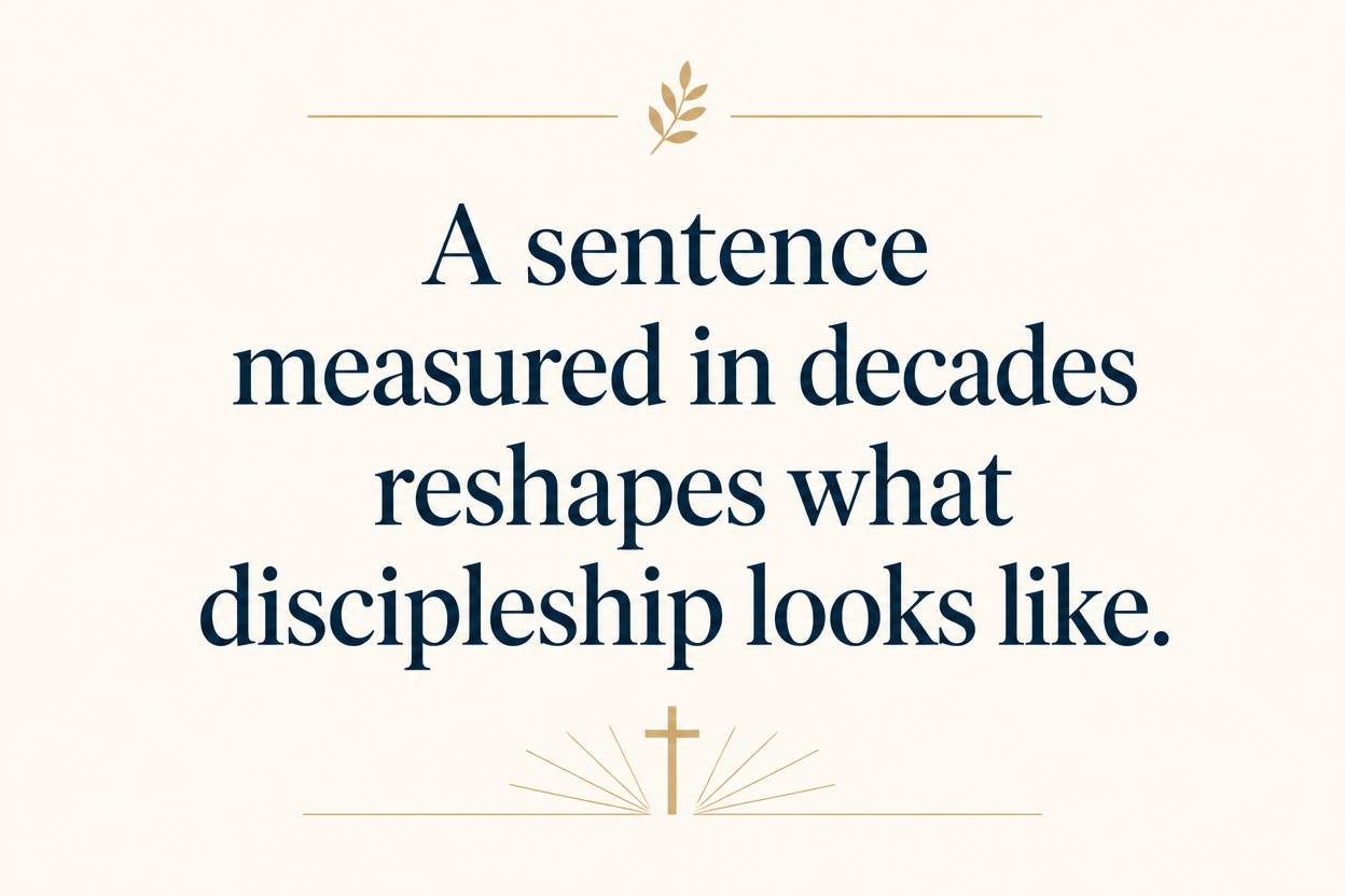 Key insight about Why sentencing reform matters to prison ministry
