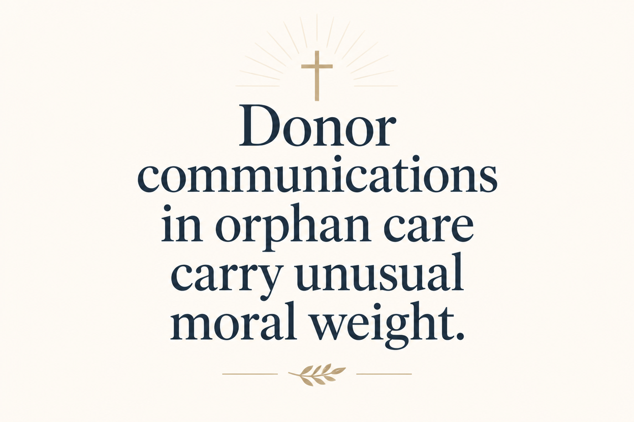 Key insight about Why transparency matters in orphan care ministries