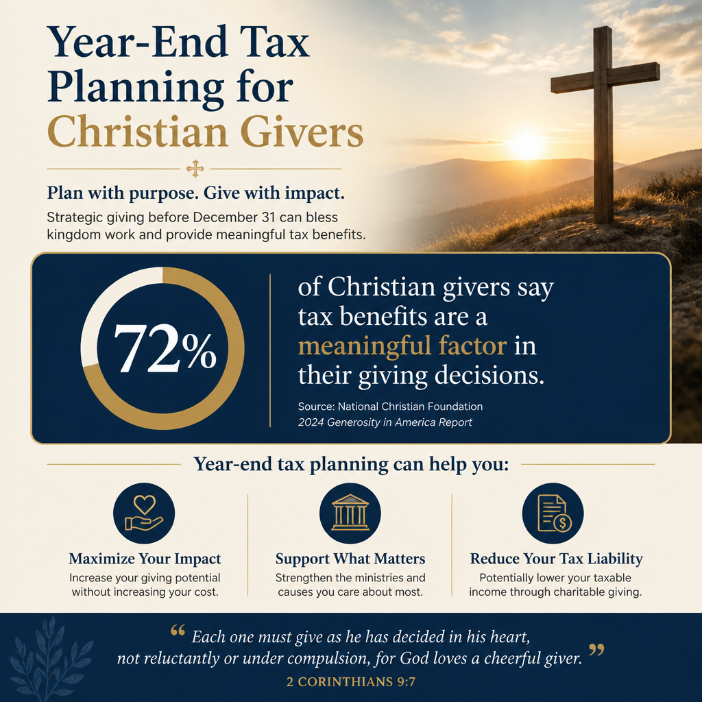 Year-end tax planning for Christian givers statistics